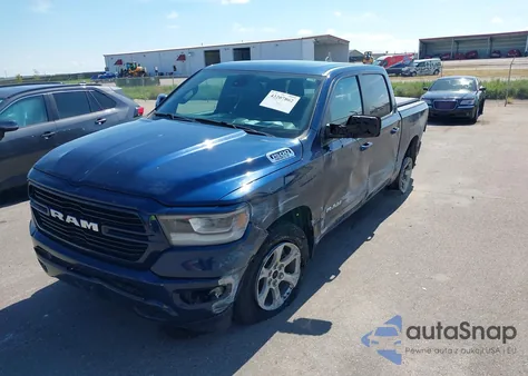 2019 Ram 1500 Big Horn/Lone Star 4X4 5'7 Box from USA, damaged, VIN 1C6SRFFTXKN787930